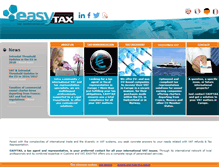 Tablet Screenshot of easytax.fr